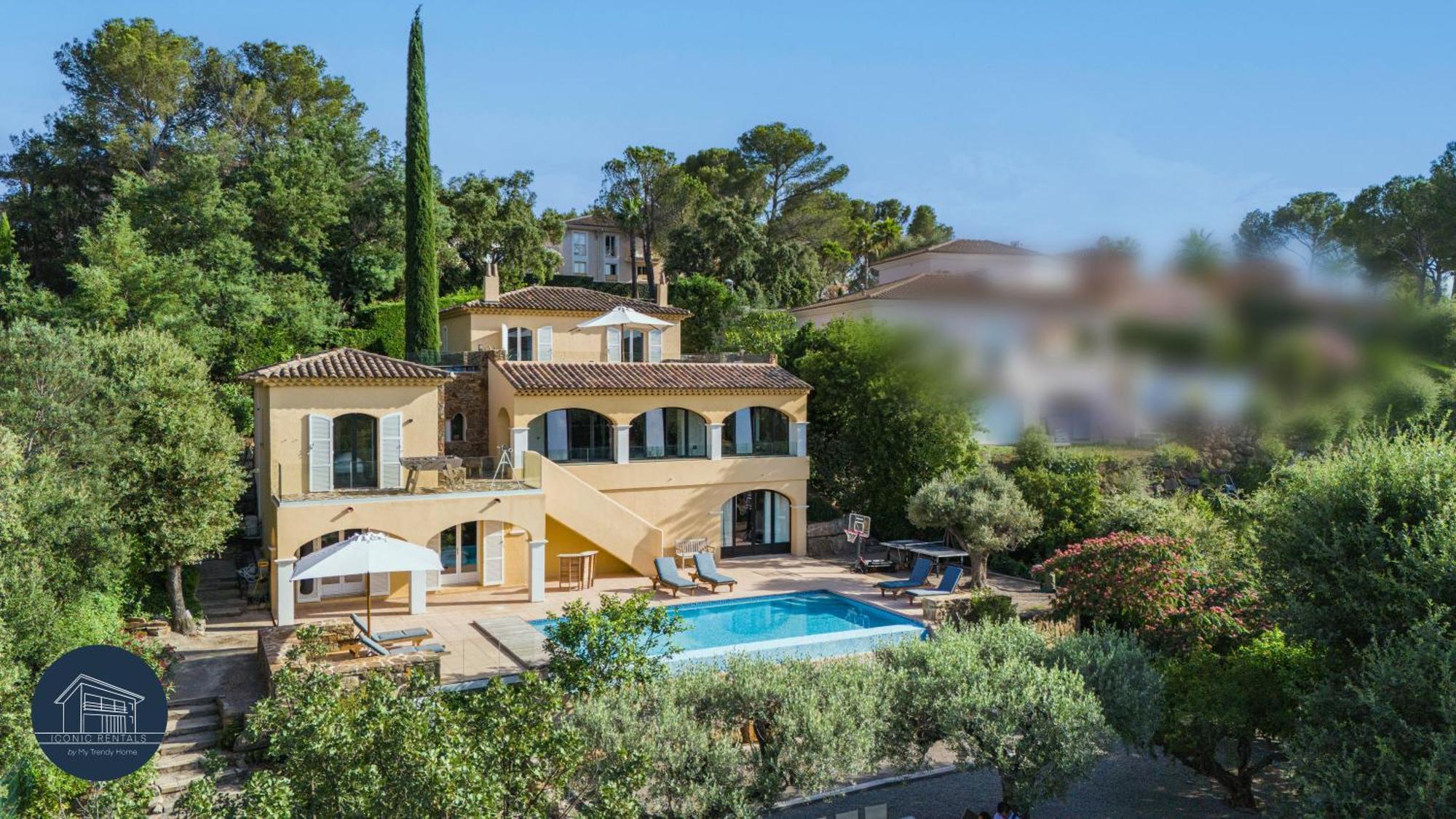 Saint-Raphaël Villa Familiale Avec Vue Imprenable מראה חיצוני תמונה