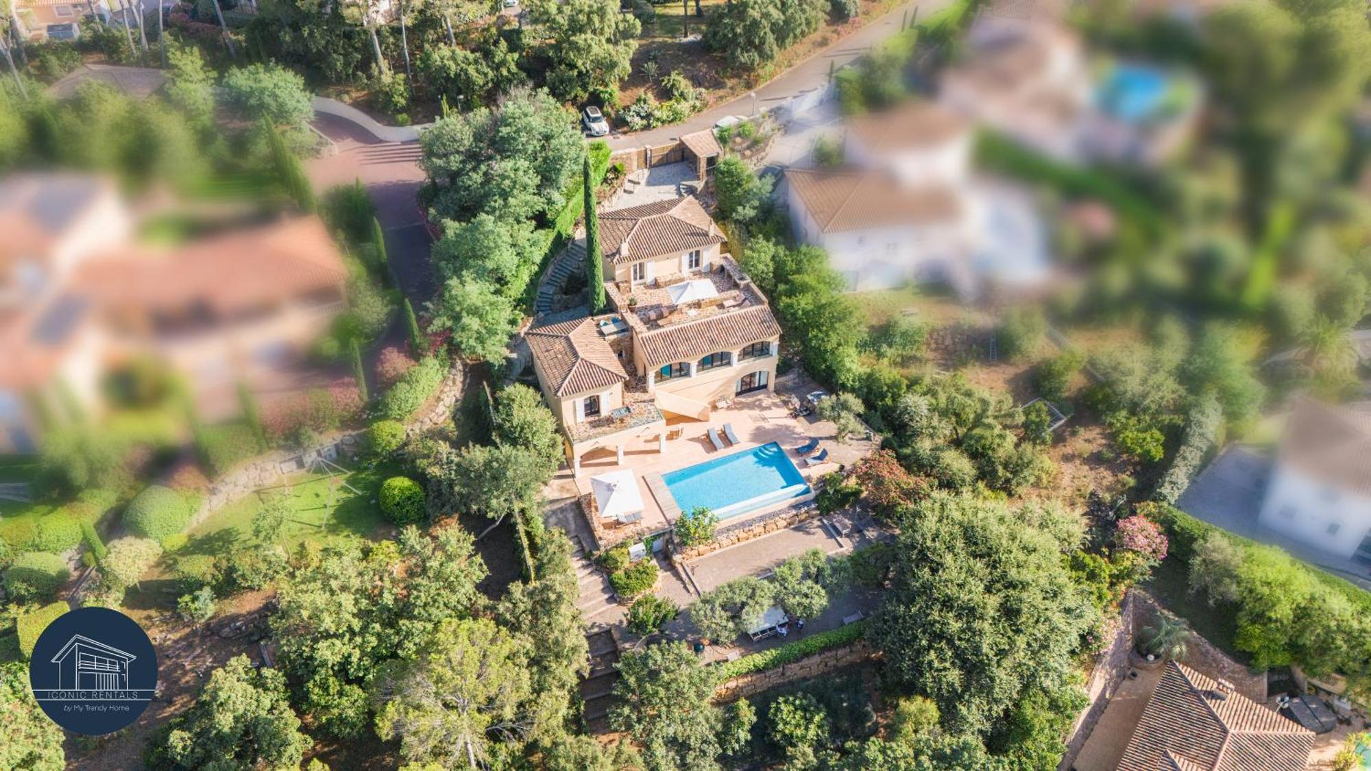 Saint-Raphaël Villa Familiale Avec Vue Imprenable מראה חיצוני תמונה
