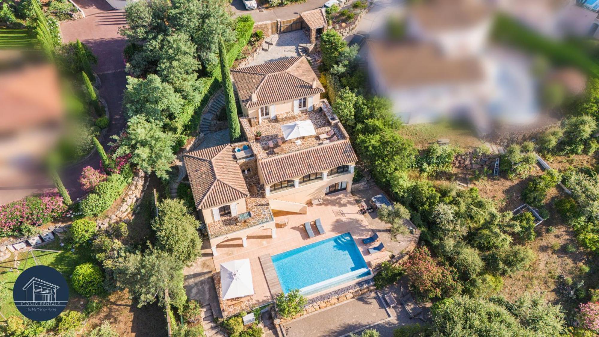 Saint-Raphaël Villa Familiale Avec Vue Imprenable מראה חיצוני תמונה