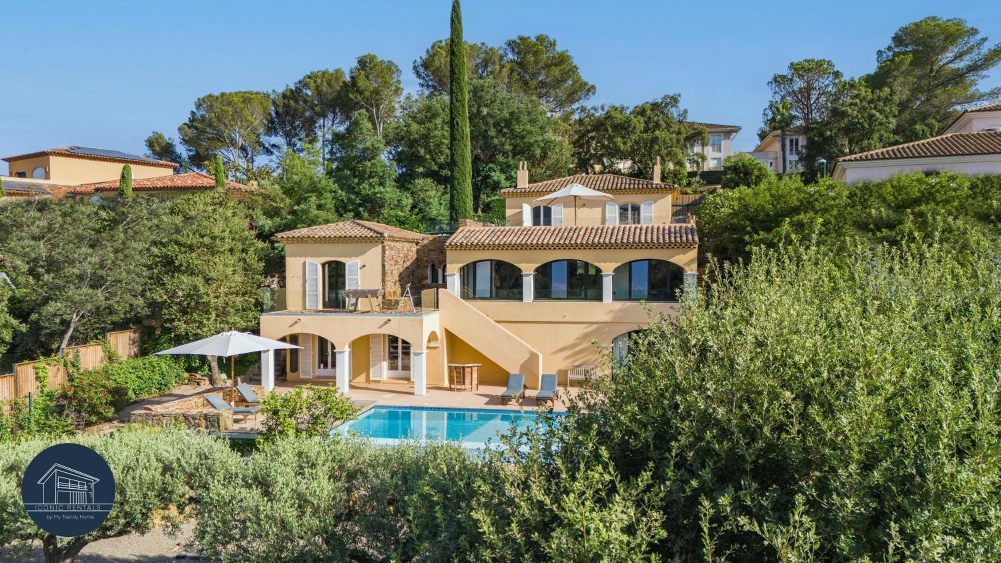 Saint-Raphaël Villa Familiale Avec Vue Imprenable מראה חיצוני תמונה