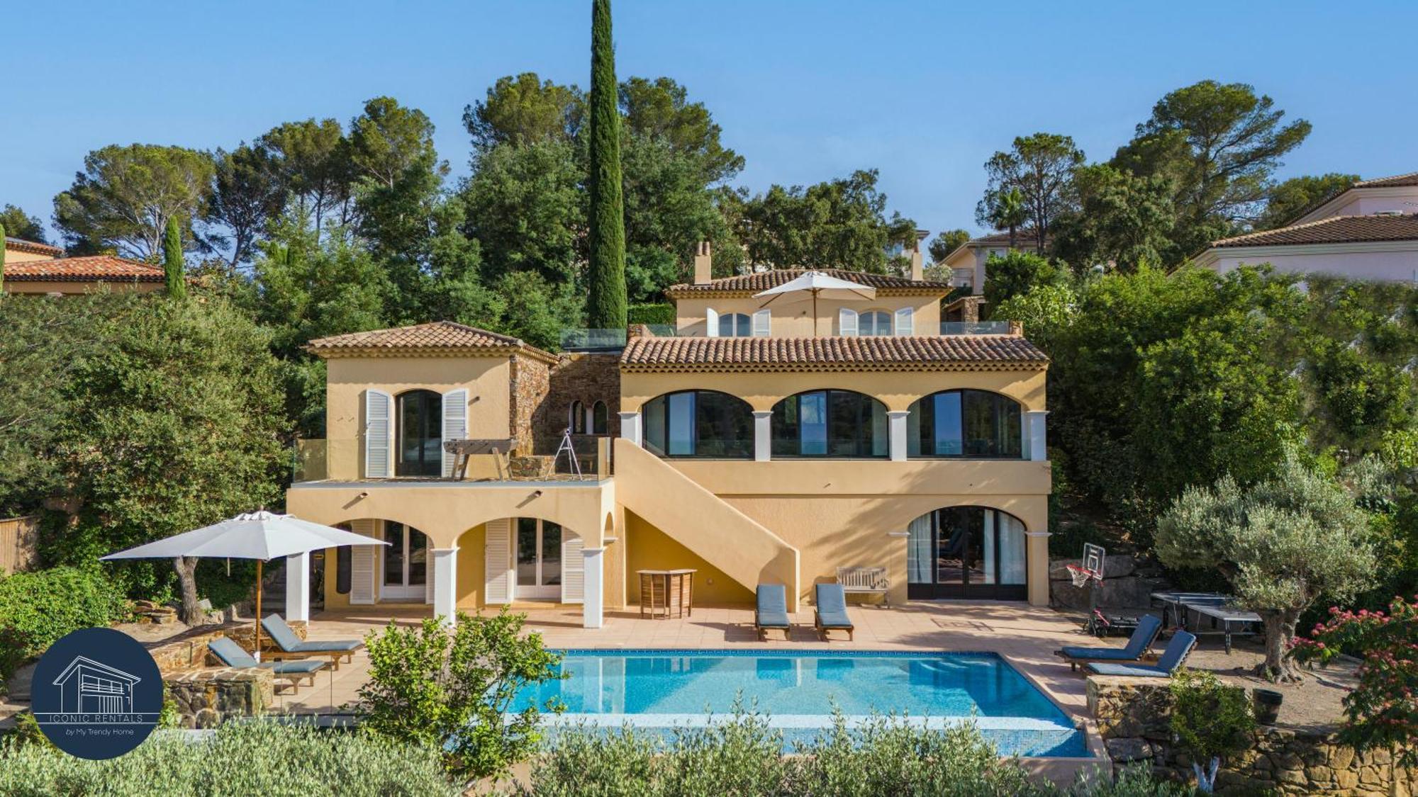 Saint-Raphaël Villa Familiale Avec Vue Imprenable מראה חיצוני תמונה