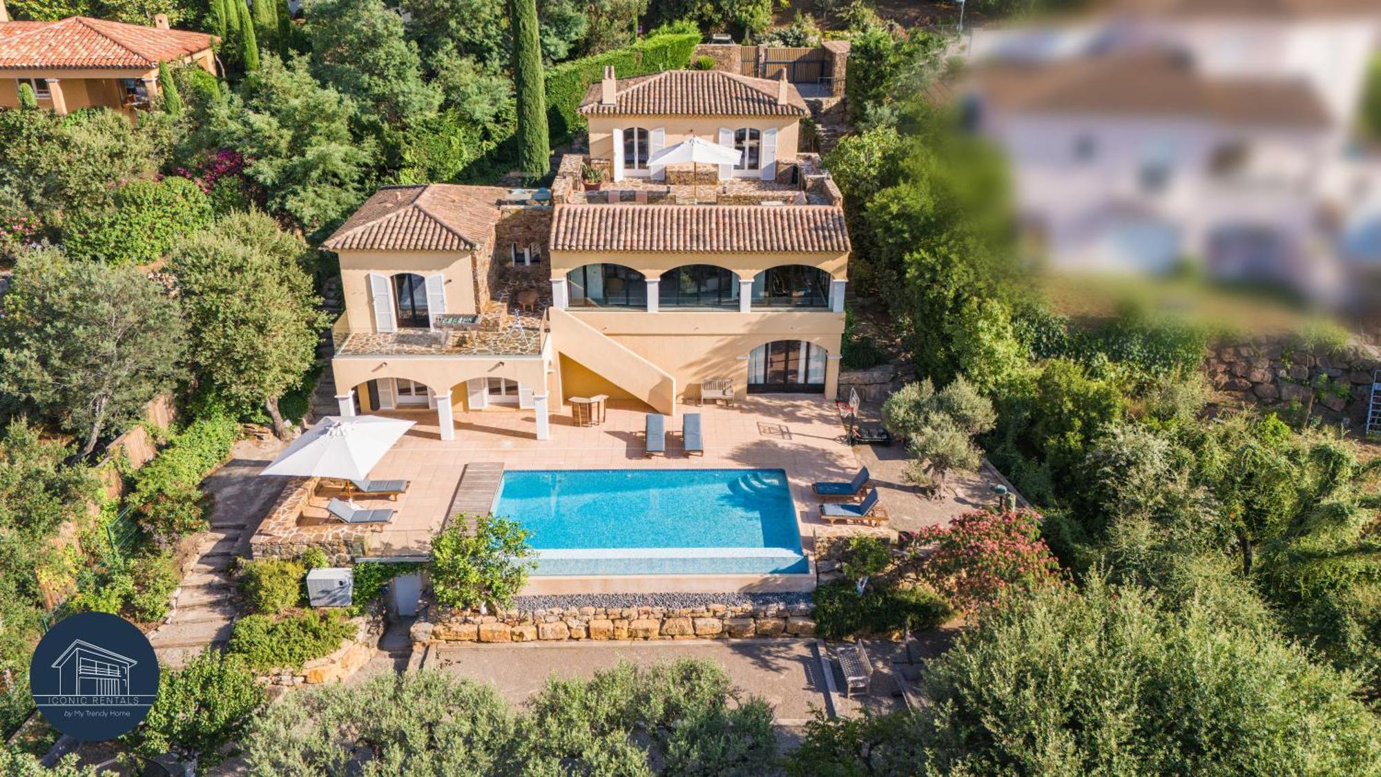 Saint-Raphaël Villa Familiale Avec Vue Imprenable מראה חיצוני תמונה